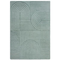 WOLLTEPPICH 230/160 cm Hellblau  - Hellblau, Basics, Textil (230/160cm)