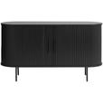 SIDEBOARD Schwarz  140/76/45 cm  - Schwarz, Trend, Holz/Holzwerkstoff (140/76/45cm) - Xora