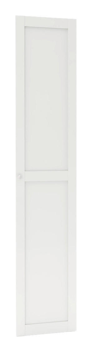 TÜR 45,4/203/1,8 cm   - Alufarben/Weiß, KONVENTIONELL, Holzwerkstoff/Kunststoff (45,4/203/1,8cm) - Hom`in