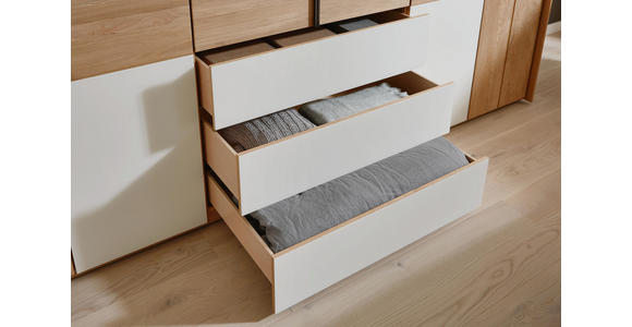 DREHTÜRENSCHRANK in massiv, Sperrholz Wildeiche Eichefarben - Eichefarben/Braun, Natur, Holz/Holzwerkstoff (302/223/62cm) - Valnatura