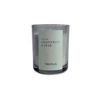 DUFTKERZE SELESA  - Grau, Trend, Glas (6/8cm) - Blomus