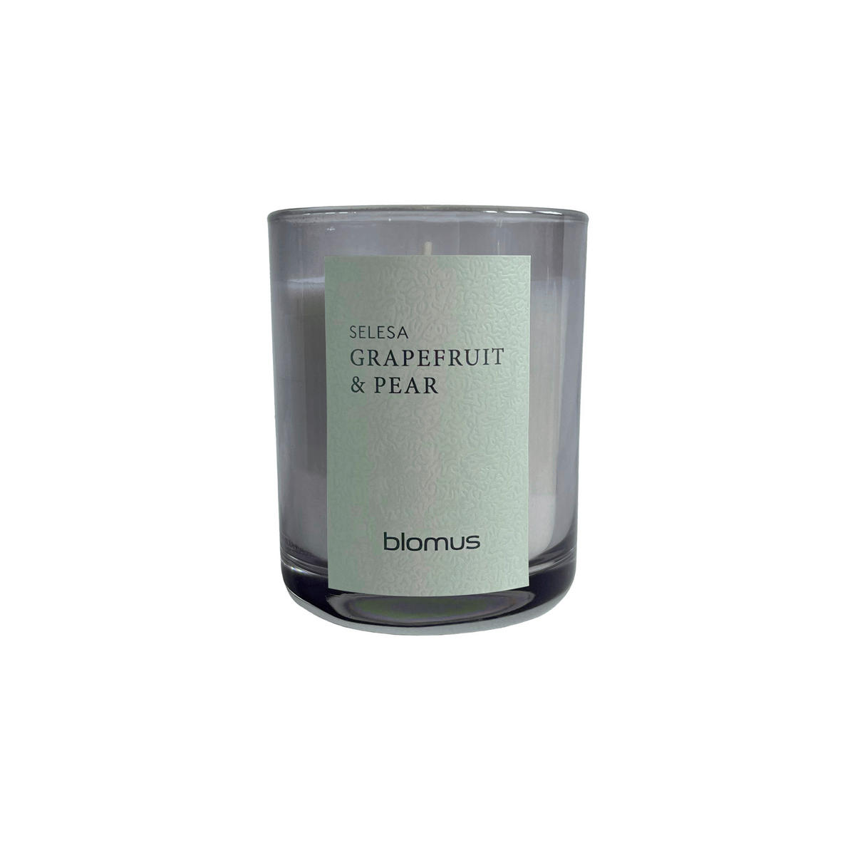 DUFTKERZE SELESA  - Grau, Trend, Glas (6/8cm) - Blomus