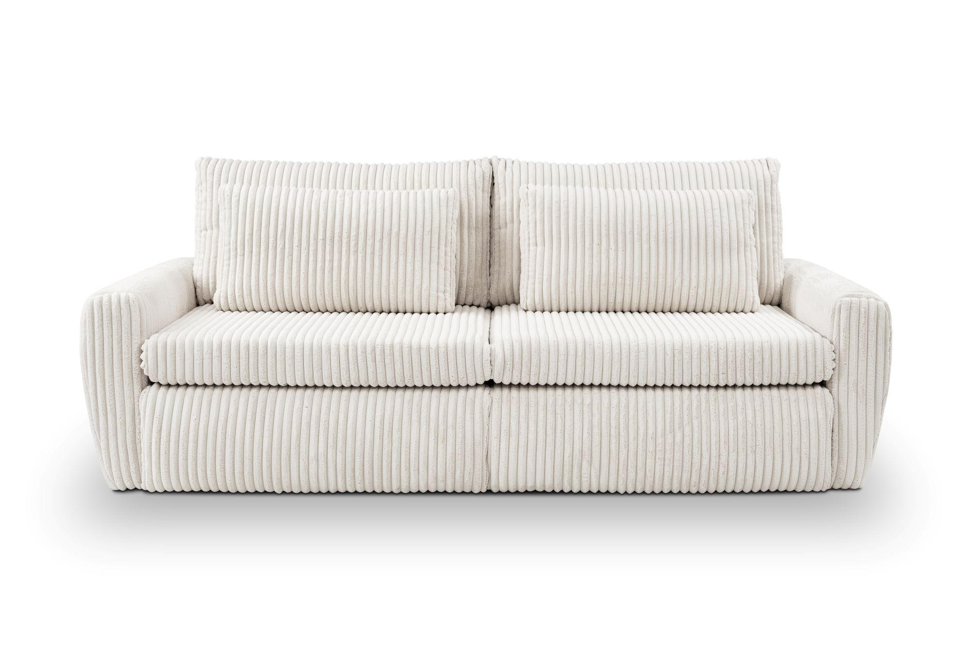 3-sitzer-sofa Mit Schlaffunktion Mevi Beige
