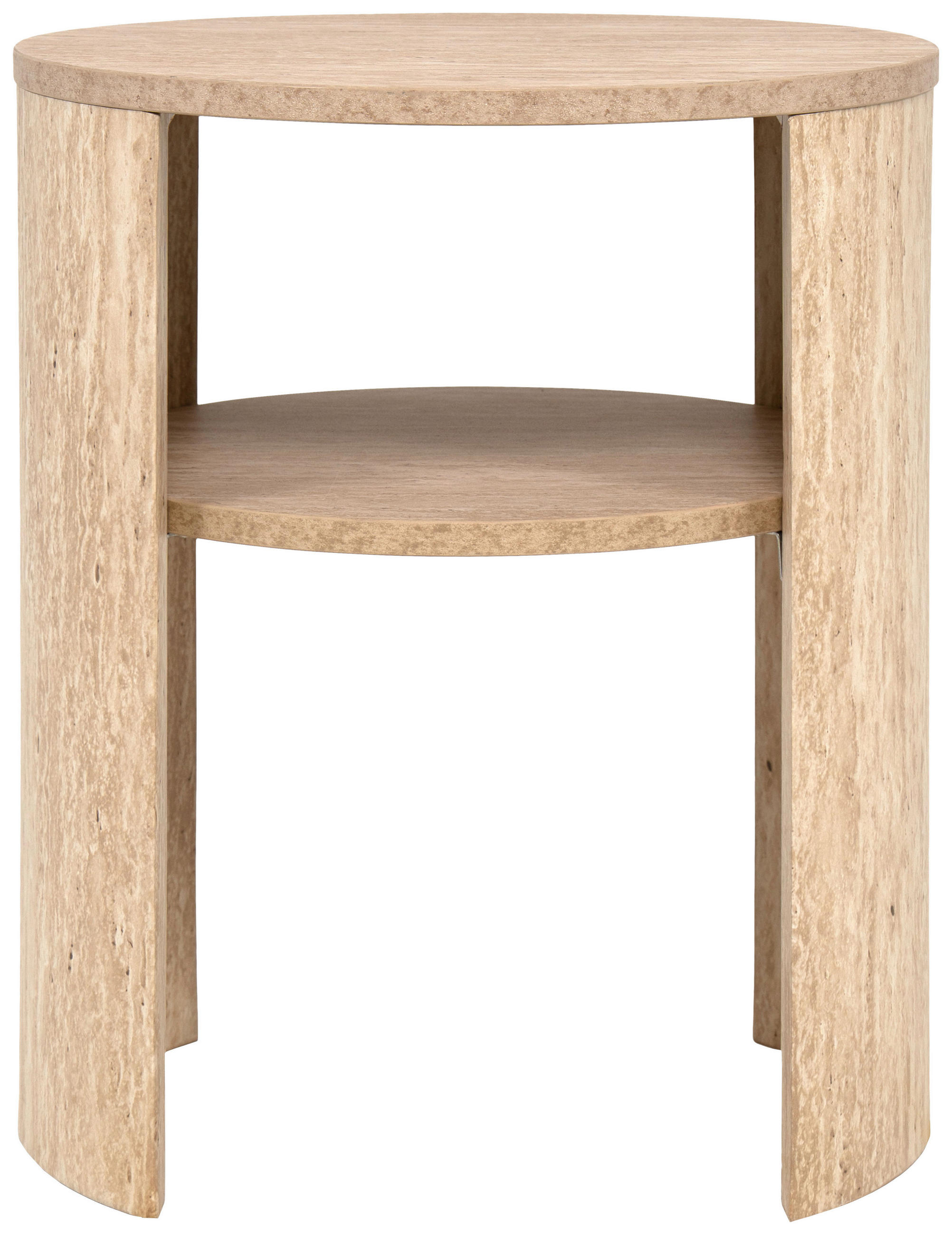 POMOĆNI STOLIĆ prirodne boje  drvni materijal   - prirodne boje, Trend, drvni materijal (35/45/35cm)