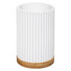 LONČEK ZA SPIRANJE UST - bela, Design, umetna masa (7,1/11/7,1cm) - Homeware