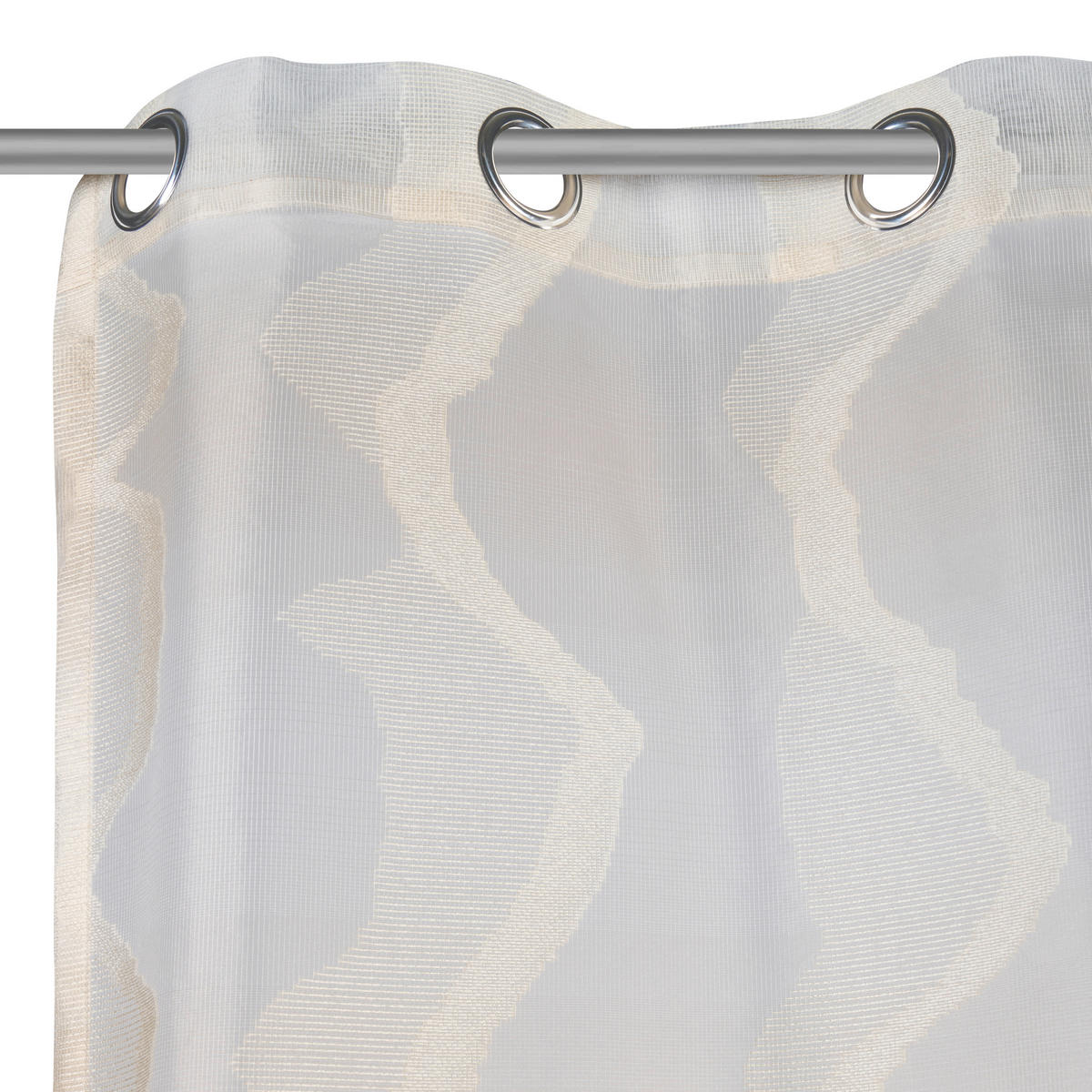 ÖSENSCHAL MELLOW transparent 140/245 cm   - Creme, Design, Textil (140/245cm) - Dieter Knoll