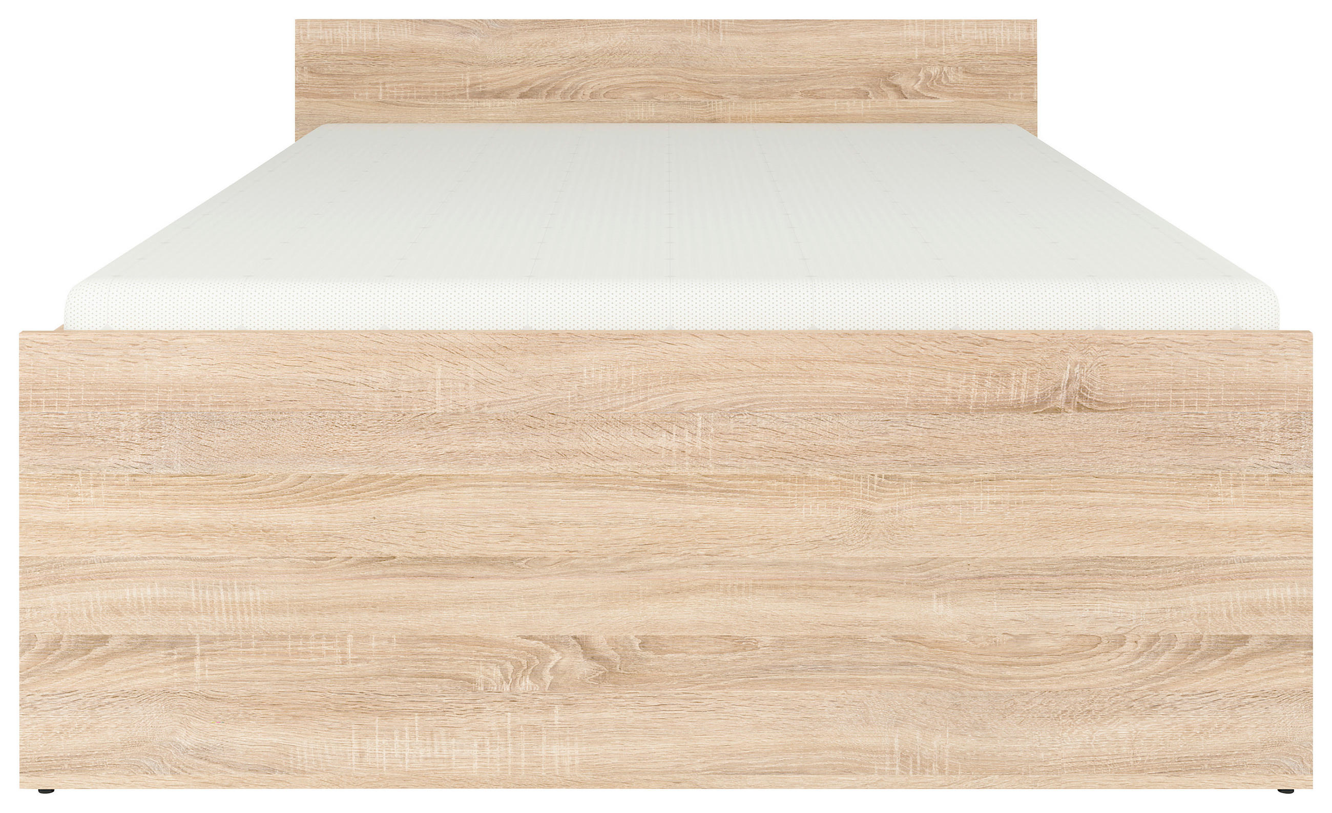 BETT 120/200 cm  in Sonoma Eiche  - Sonoma Eiche, MODERN, Holz/Holzwerkstoff (120/200cm) - MID.YOU