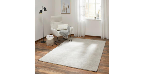 WOLLTEPPICH 130/190 cm  - Grau, Design, Textil (130/190cm) - Linea Natura