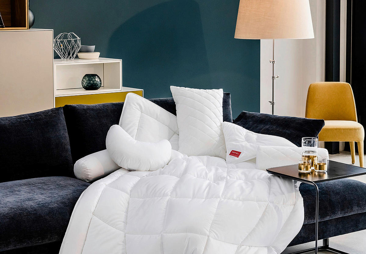 POLŠTÁŘ, 70/90 cm - bílá, Basics, textil (70/90cm) - Hefel Textil