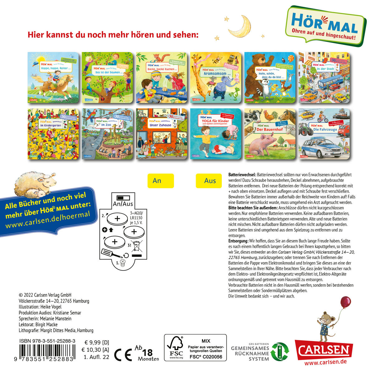 SOUNDBUCH - Basics (18/18/1,8cm) - Carlsen