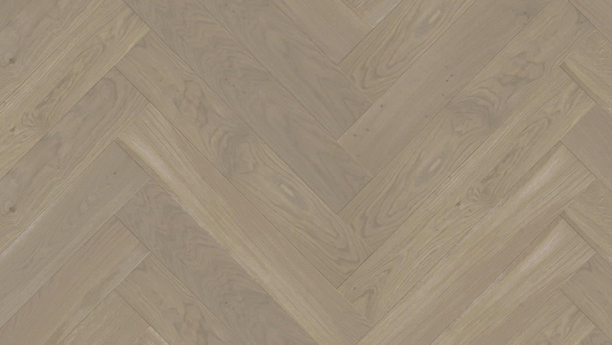 FISCHGRÄT Eiche Auster Stab 750  per  m² - Eichefarben, Design, Holz (75/12,5/0,93cm) - Weitzer Parkett