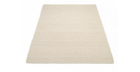 HANDWEBTEPPICH 200/200 cm Helsinki  - Creme, Basics, Textil (200/200cm) - Linea Natura