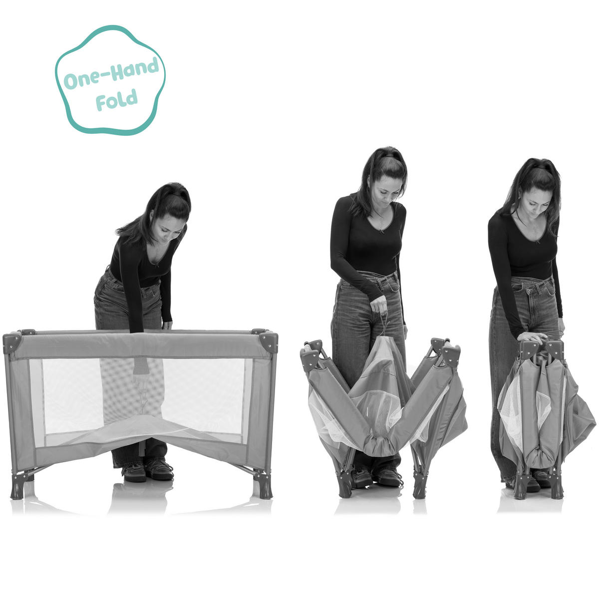 REISEBETT Beige  - Beige, Basics, Textil/Metall (120/60/76cm) - Fillikid