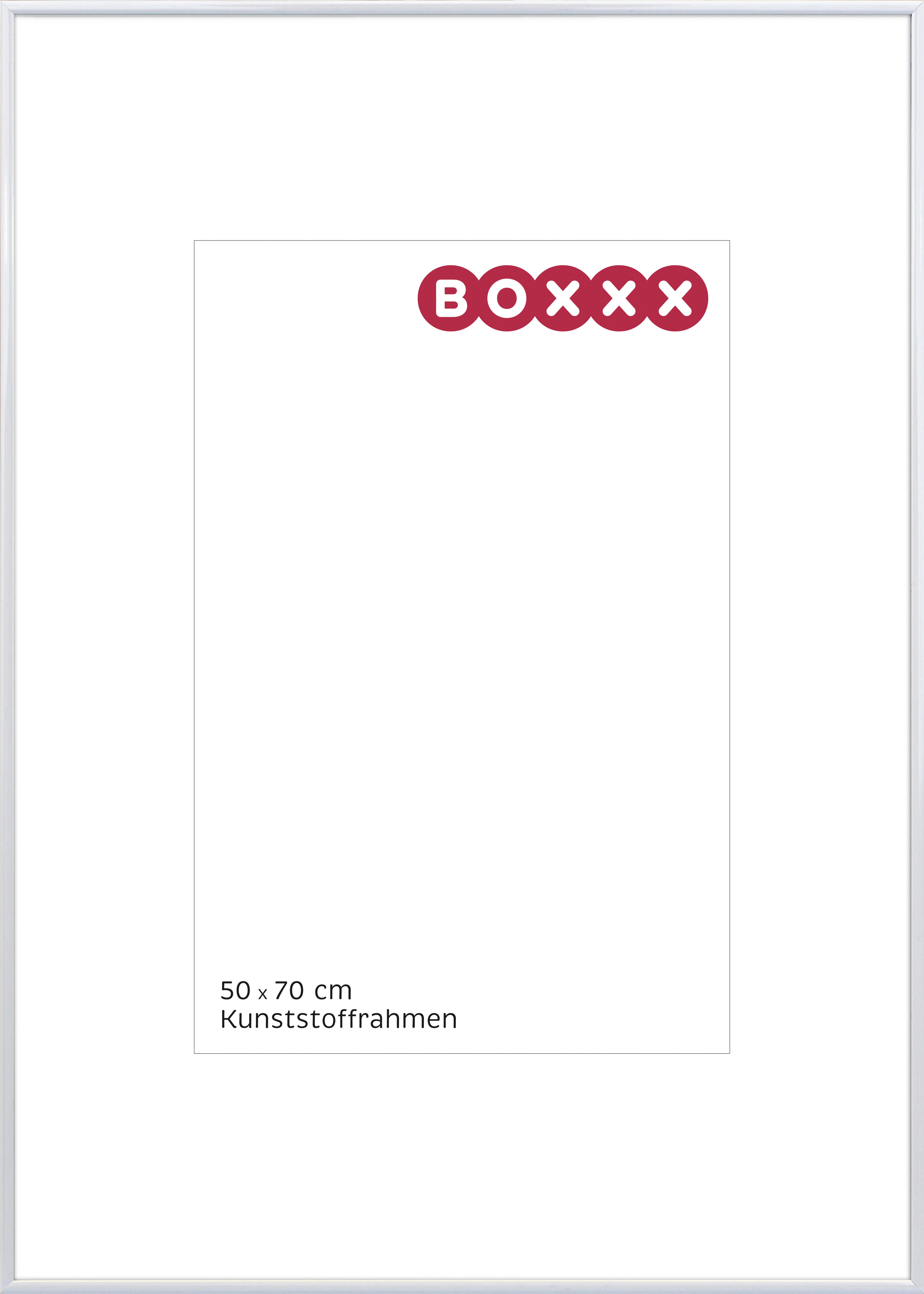 Boxxx RÁM NA OBRAZY, 1 foto, 51,3/71,3/1,4 cm - bílá