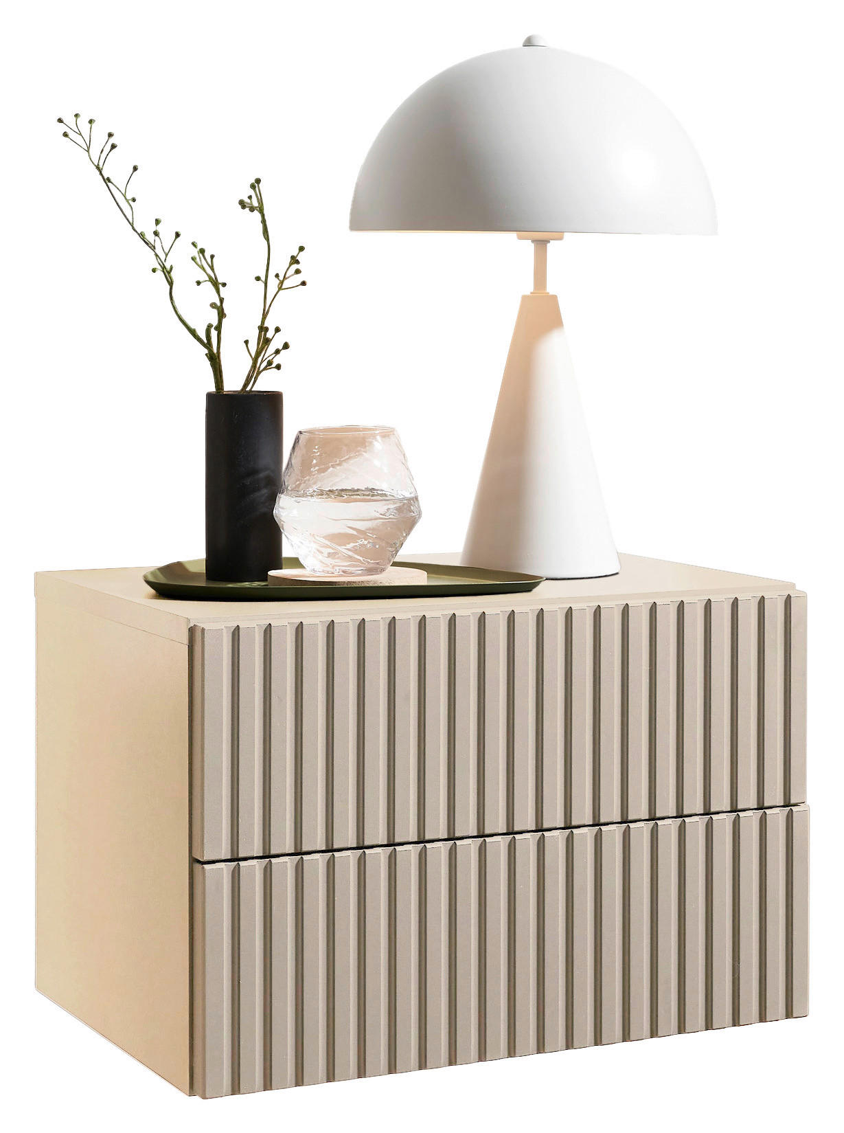 NACHTSCHRANK 42/28/30 cm  - Kaschmir, KONVENTIONELL, Holzwerkstoff (42/28/30cm) - Boxxx