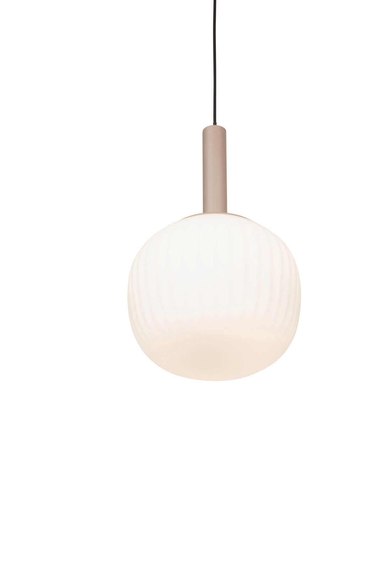 ZÁVĚSNÉ LED SVÍTIDLO, 43/150 cm  - bílá, Design, kov/sklo (43/150cm) - Novel