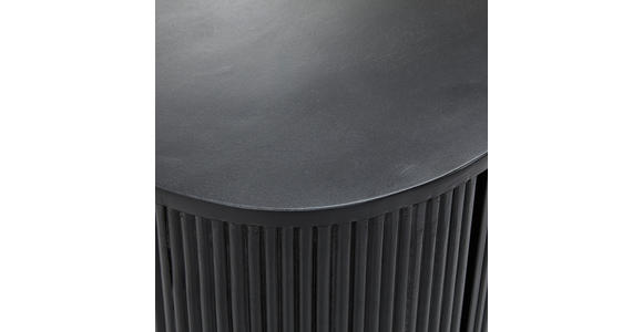 SIDEBOARD in 180/80/40 cm - Schwarz, Trend, Holz/Metall (180/80/40cm) - Ambia Home