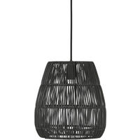 HÄNGLAMPA PR Home SAIGON 28 cm  - svart, Natur, plast (28cm)