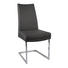 SCHWINGSTUHL Echtleder Anthrazit, Chromfarben - Chromfarben/Anthrazit, Design, Leder/Metall (48/98/53cm) - Valdera SCHWINGSTUHL Echtleder Anthrazit, Chromfarben - Chromfarben/Anthrazit, Design, Leder/Metall (48/98/53cm) - Valdera