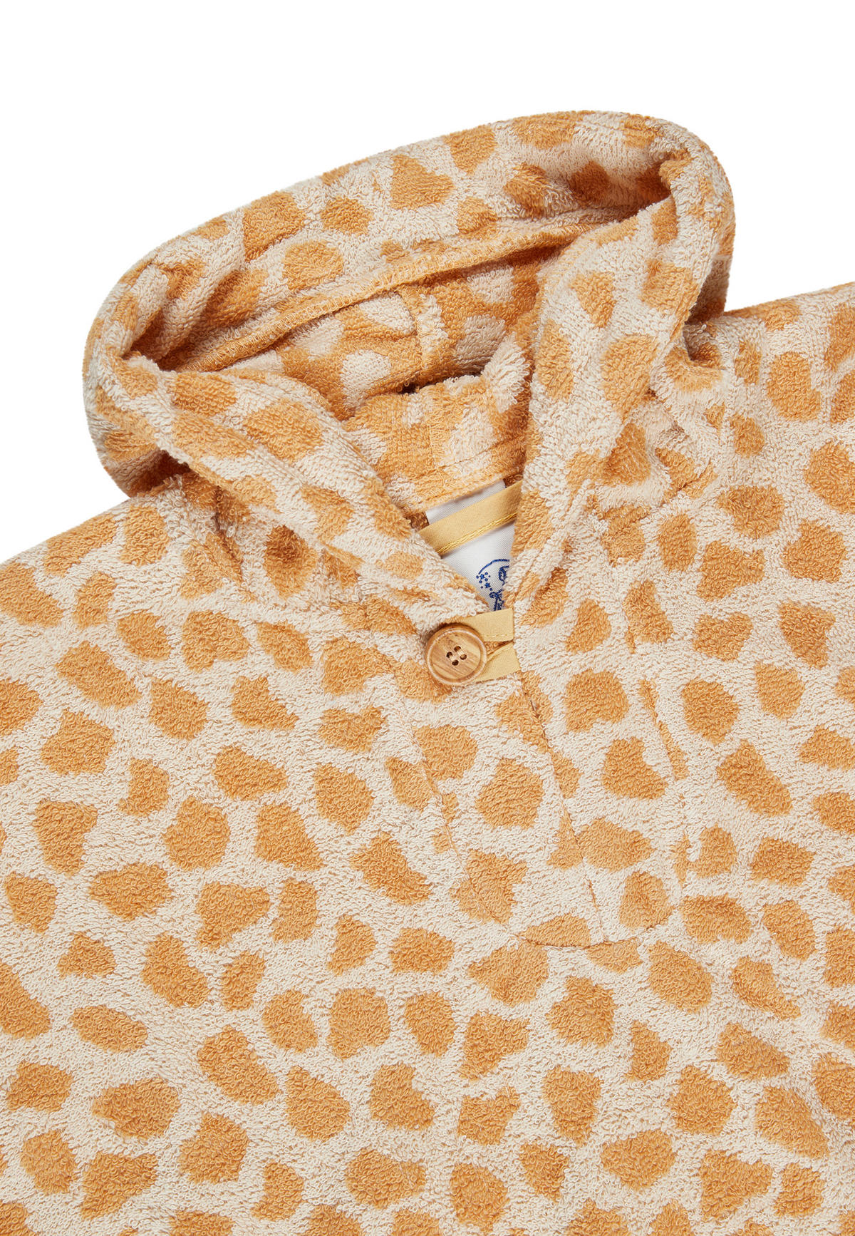 KINDERBADEMANTEL GIRAFFE KAYA  - Sandfarben, Basics, Textil (50/70/0,5cm) - Sterntaler