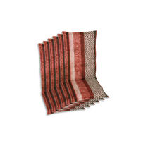 SESSELAUFLAGENSET Graphik  - Rot/Schwarz, Basics, Textil (50/6/120cm)