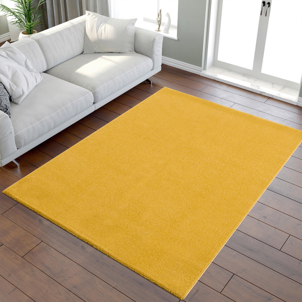 TKANI TEPIH 200/290 cm   žuta  Uni  - žuta, Lifestyle, tekstil/plastika (200/290cm)