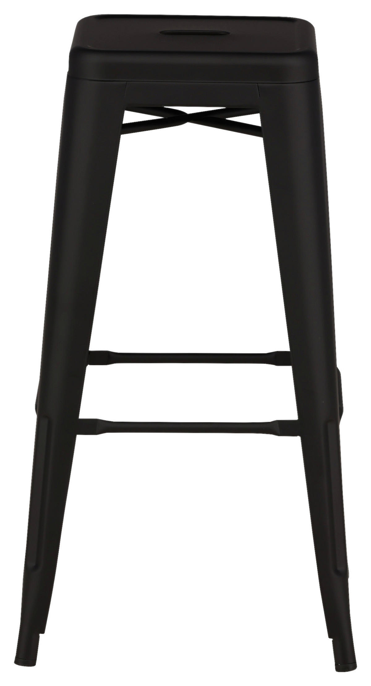 BARPALL SET i svart  - svart, Design, metall (43/76/43cm) - Livetastic