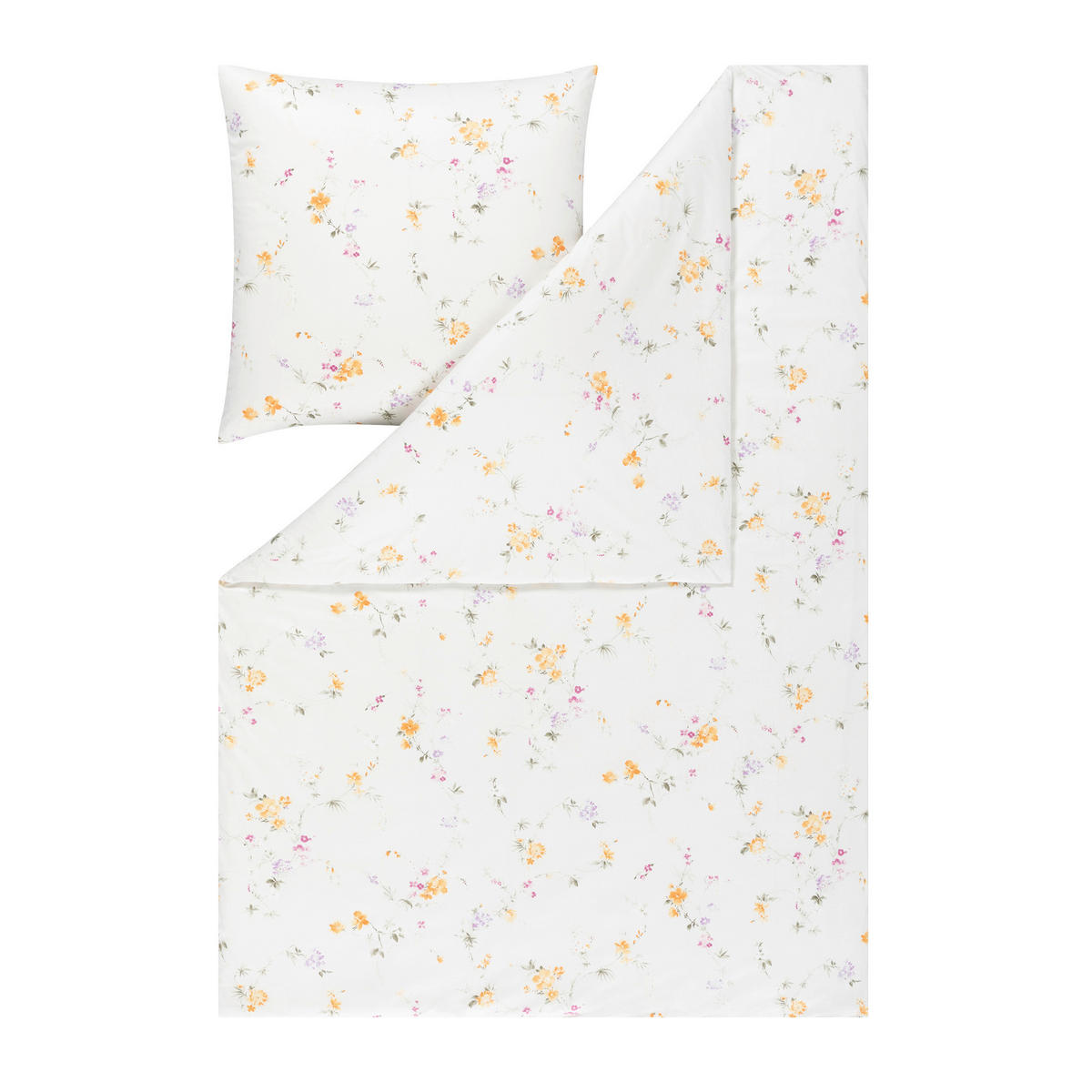 BETTWÄSCHE Atelier Interlock-Jersey 155/200 cm  - Orange, Design, Textil (155/200cm) - Estella