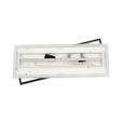LED-DECKENLEUCHTE Richmond 70/30/6 cm  - Schwarz/Weiß, LIFESTYLE, Kunststoff/Metall (70/30/6cm) - Novel