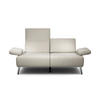 2-SITZER-SOFA Chenille Naturfarben  - Schwarz/Naturfarben, Design, Textil/Metall (164-194/85/86-94cm) - SENSOO