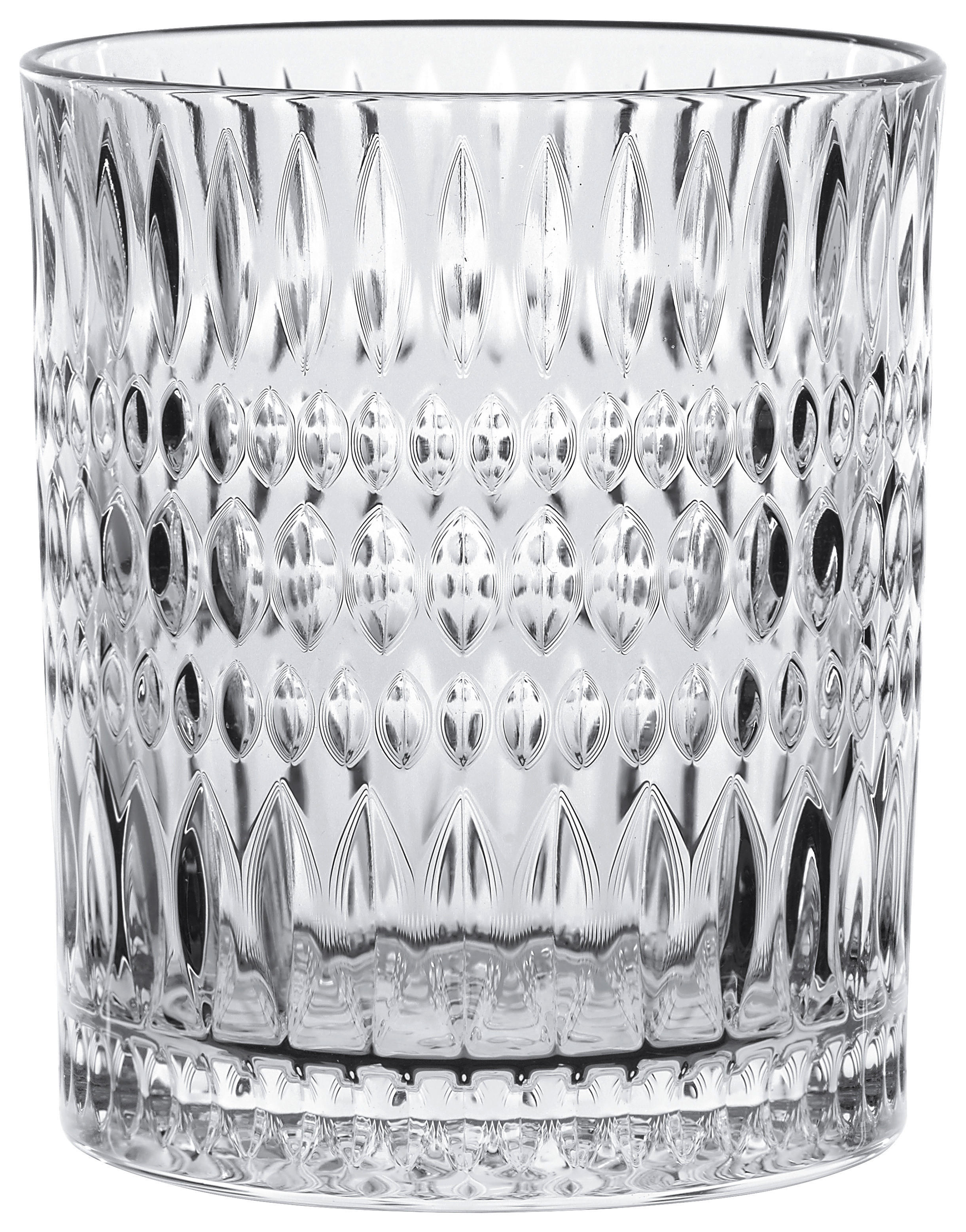 GLÄSERSET Ethno  4-teilig  - Transparent, LIFESTYLE, Glas (8,2/9,4/8,2cm) - Nachtmann