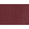 ECKSOFA Rivello in Echtleder Weinrot  328/193 cm  - Weinrot/Schwarz, Design, Leder/Metall (328/193cm) - Dieter Knoll