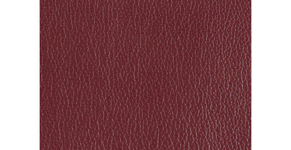 ECKSOFA Rivello in Echtleder Weinrot  328/193 cm  - Weinrot/Schwarz, Design, Leder/Metall (328/193cm) - Dieter Knoll