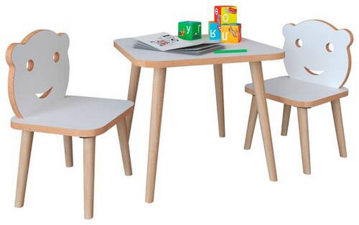 KINDERSITZGRUPPE - Weiss, Modern, Holzwerkstoff - MID.YOU