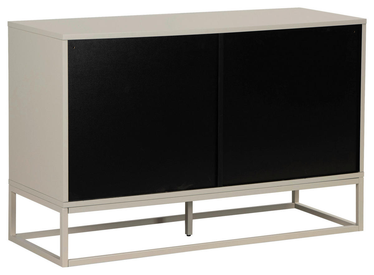 SIDEBOARD  in 120/76/40 cm  - Weiß, Design, Holzwerkstoff/Metall (120/76/40cm) - MID.YOU