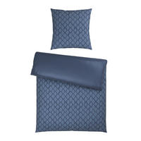 BETTWÄSCHESET STRIPES DK Satin 160/210 cm  65 cm/100 cm  - Hellblau, Design, Textil (160/210cm) - Dieter Knoll