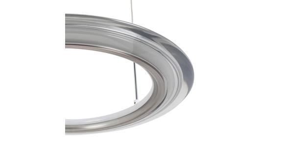 LED-HÄNGELEUCHTE 82/55/150 cm - Chromfarben/Champagner, Design, Kunststoff/Metall (82/55/150cm) - Dieter Knoll
