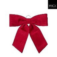 OBESEK ZA BOŽIČNO JELKO - bordo, Basics, tekstil (57/63/3cm)