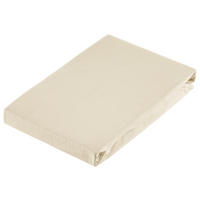 SPANNBETTTUCH Jersey  - Beige, Textil (200/220/30cm) - Dieter Knoll