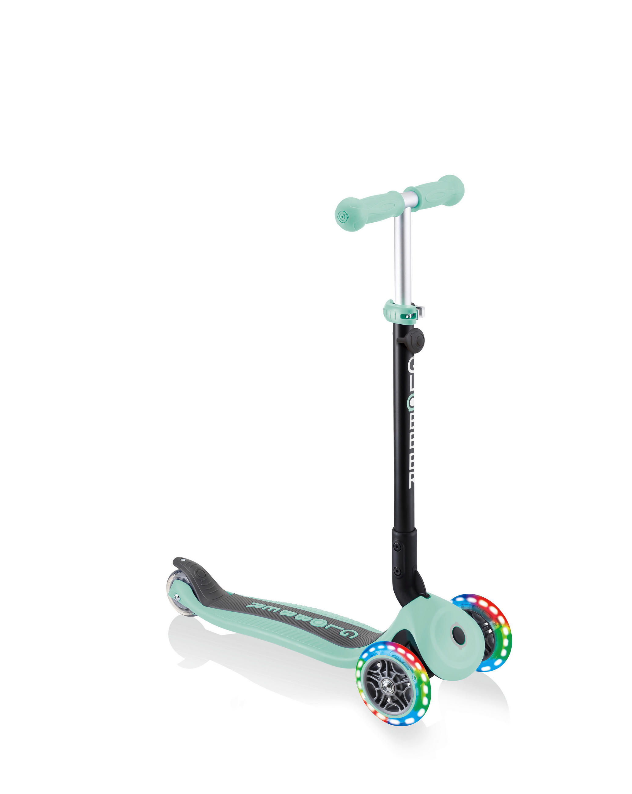 LAUFRAD GO-UP FOLDABLE LIGHT 3IN1  - Mintgrün, LIFESTYLE, Kunststoff (57/28/93cm) - GLOBBER