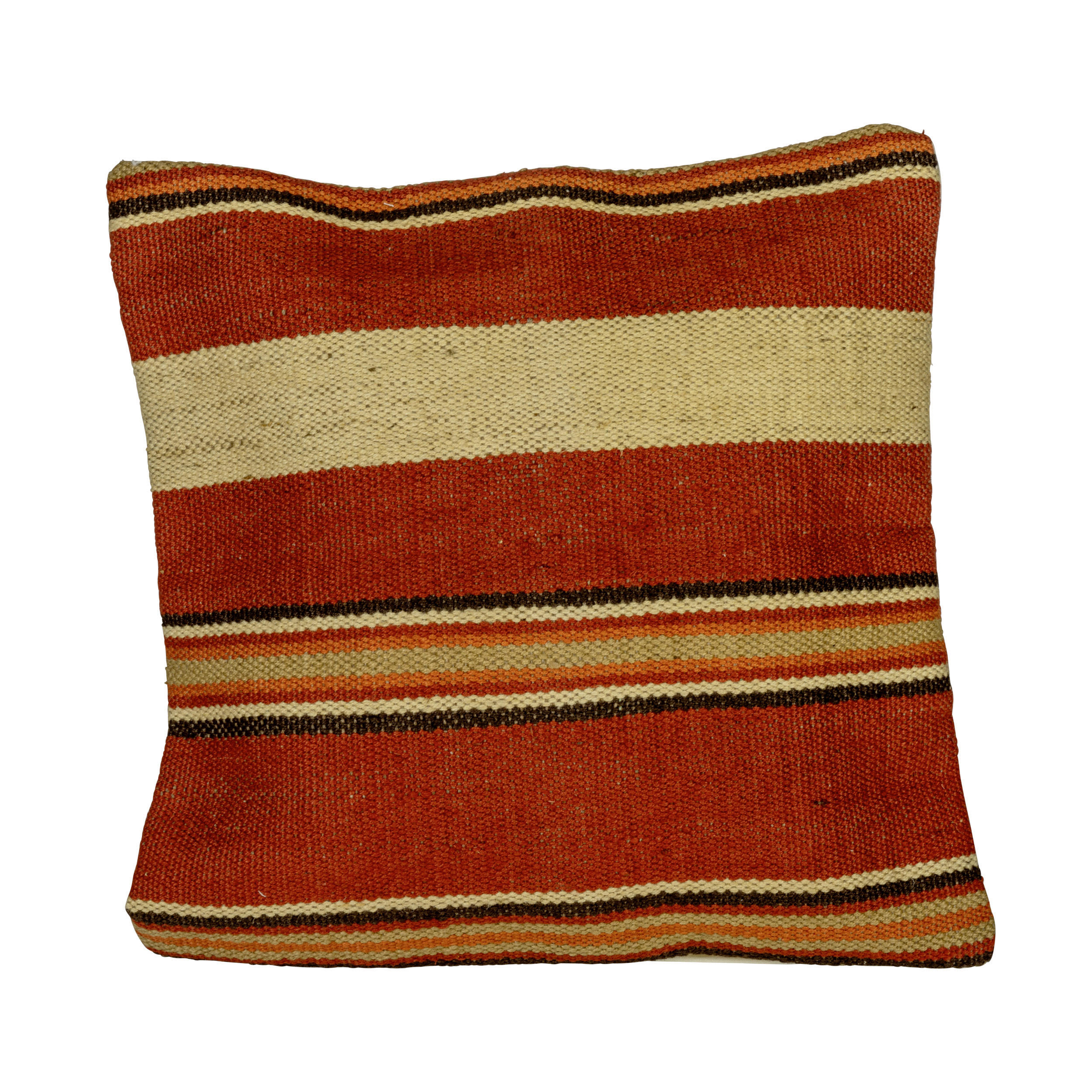 ZIERKISSEN  50/50 cm   - Rot/Creme, Basics, Textil (50/50cm) - Eglo