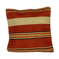 ZIERKISSEN  50/50 cm   - Rot/Creme, Basics, Textil (50/50cm) - Eglo
