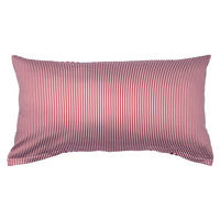 KISSENHÜLLE Giorgio 40/80 cm  - Weiß/Dunkelrot, KONVENTIONELL, Textil (40/80cm) - Janine