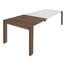 ESSTISCH Kernnussbaum furniert rechteckig Weiß, Nussbaumfarben - Nussbaumfarben/Weiß, Design, Holz (160/100/75cm) - Now by Hülsta ESSTISCH Kernnussbaum furniert rechteckig Weiß, Nussbaumfarben - Nussbaumfarben/Weiß, Design, Holz (160/100/75cm) - Now by Hülsta
