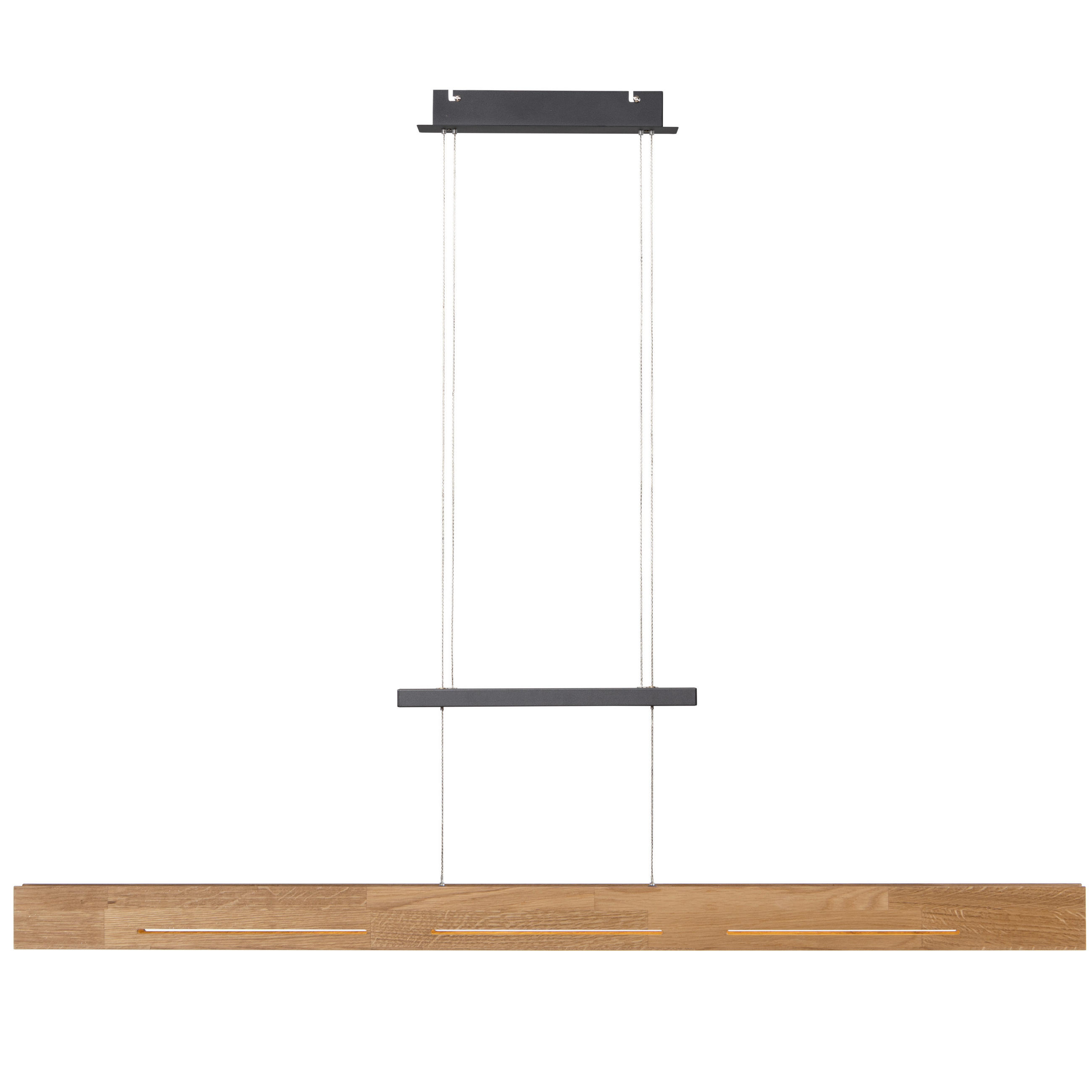 LED-HÄNGELEUCHTE Mexico 120/9/150 cm  - Natur, Holz (120/9/150cm) - Waldwelt