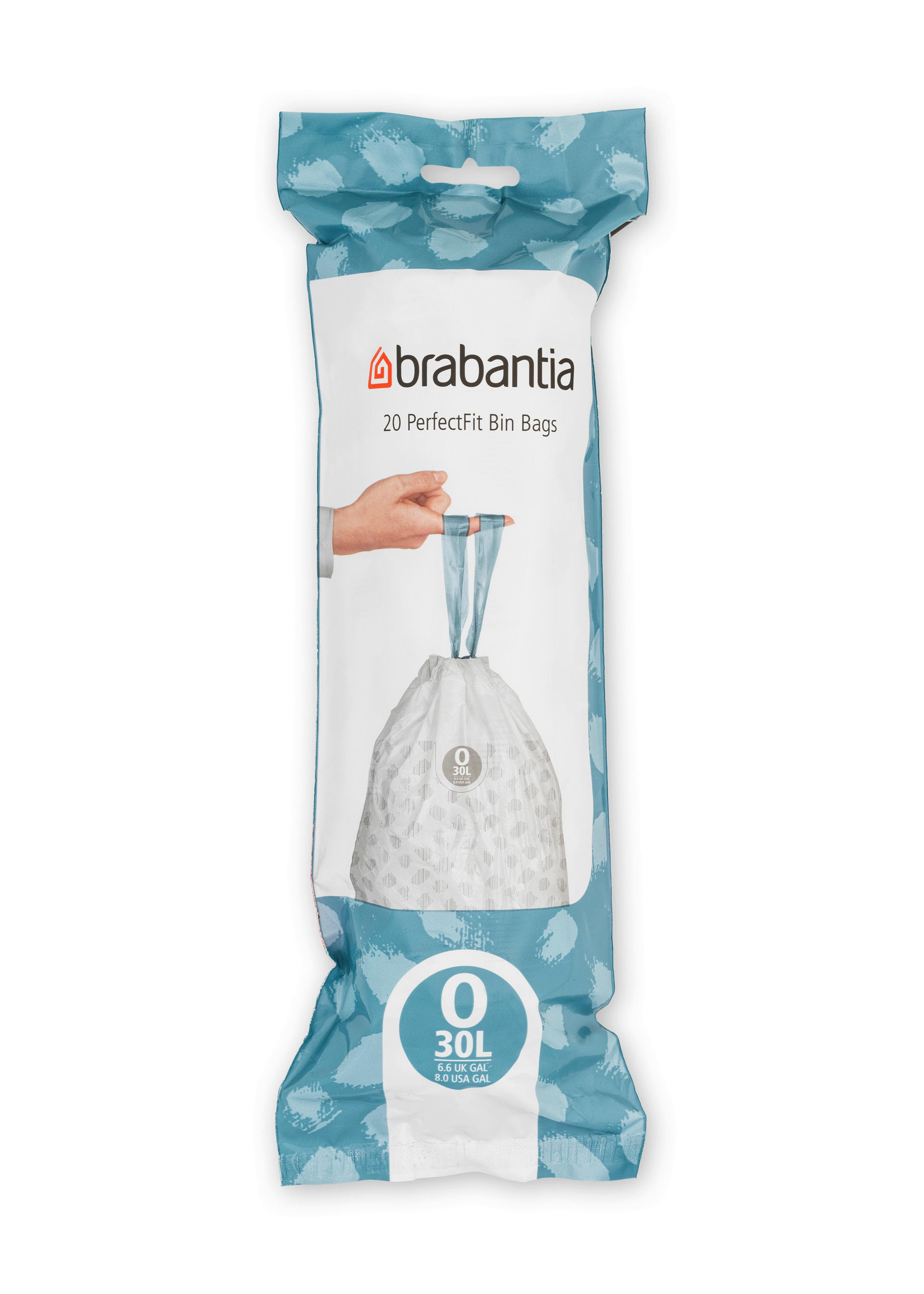 SZEMETESZSÁK  - fehér, Basics, műanyag (30Ll) - Brabantia