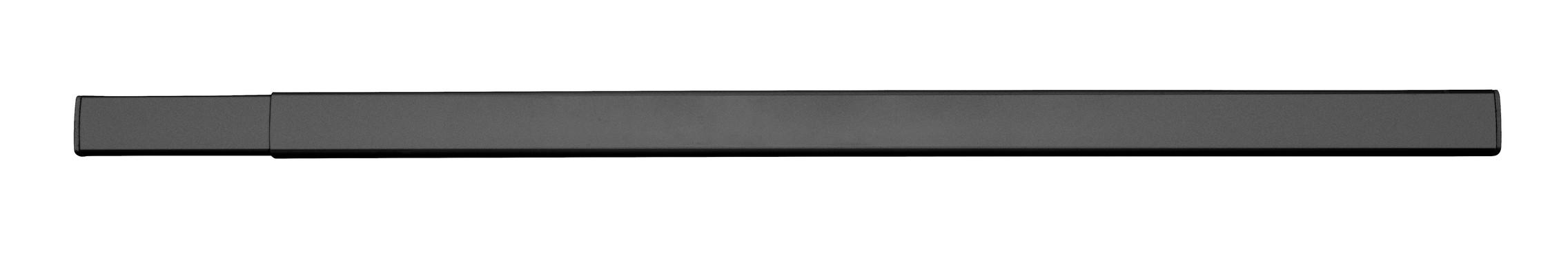 DUSCHSTANGE - Schwarz, KONVENTIONELL, Metall (2/75-125cm) - Schöner Wohnen