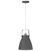 SVÍTIDLO ZÁVĚSNÉ - šedá, Lifestyle, kov (21,5/120cm) - Boxxx