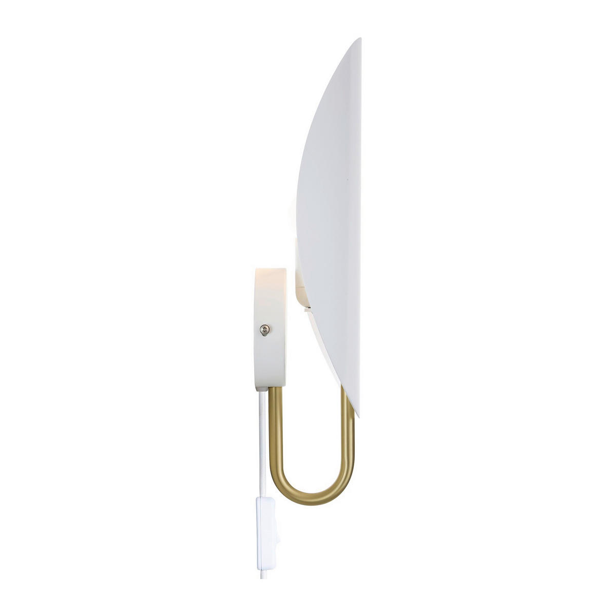 WANDLEUCHTE Spargo 39.5/9.5/32 cm  - Weiß, Design, Metall (39.5/9.5/32cm) - Nordlux