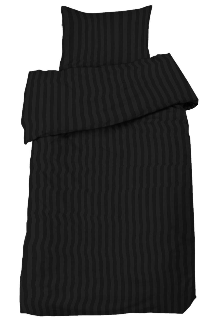 PÅSLAKANSET satin 150/210 cm - svart, Basics, textil (150/210cm)